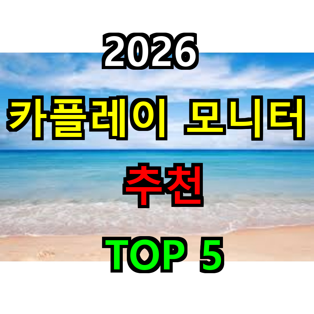 2026 카플레이 모니터 선택 가이드