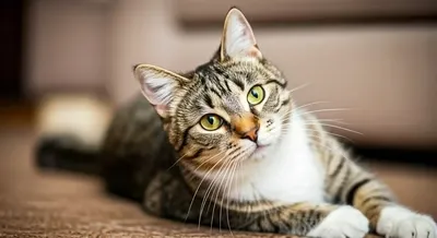 고양이가 목을 비틀거나 떨 때 대처법