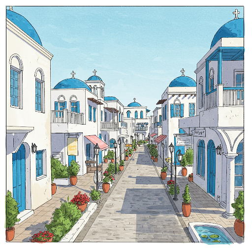 아산 지중해마을 사진