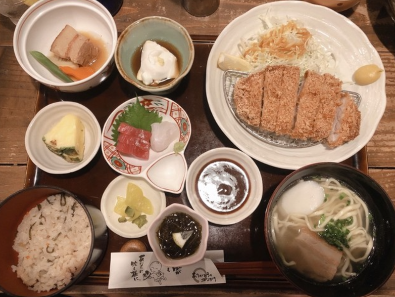 오키나와 소바 정식