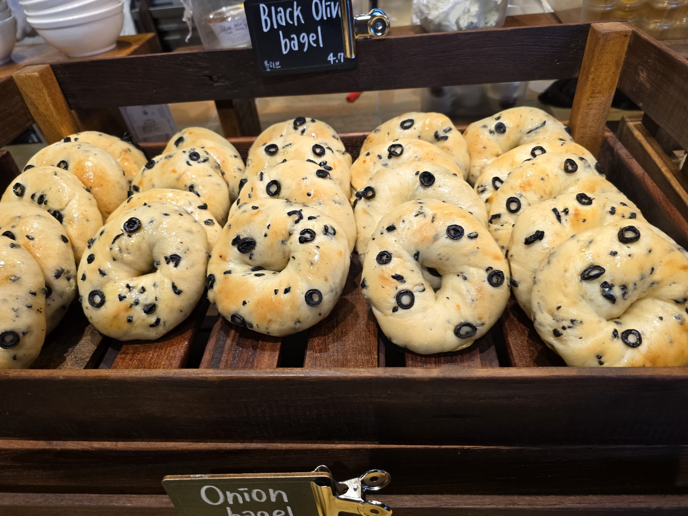 런던베이들의 다양한 빵들