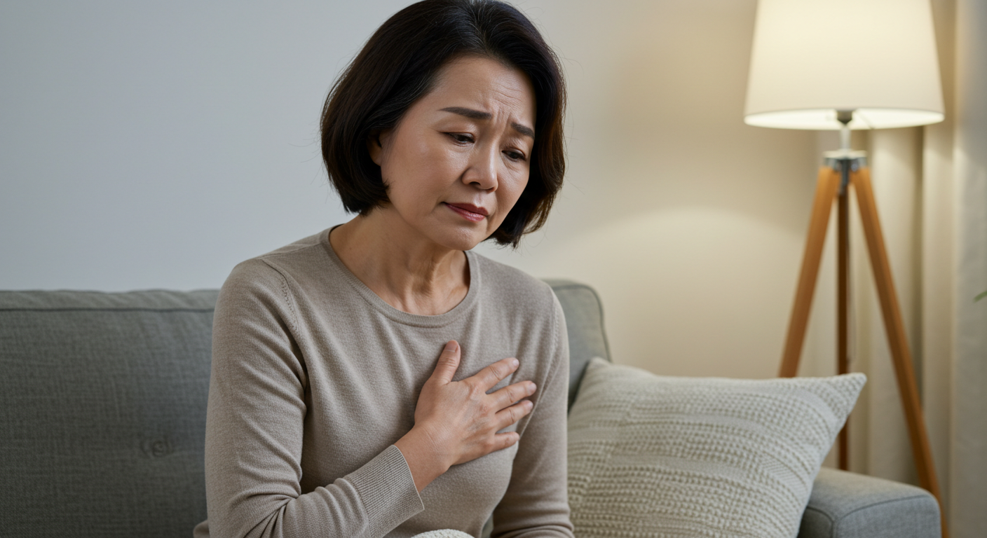 50대 여성 협심증 초기 증상 2