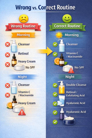 세안 순서 피부 영향