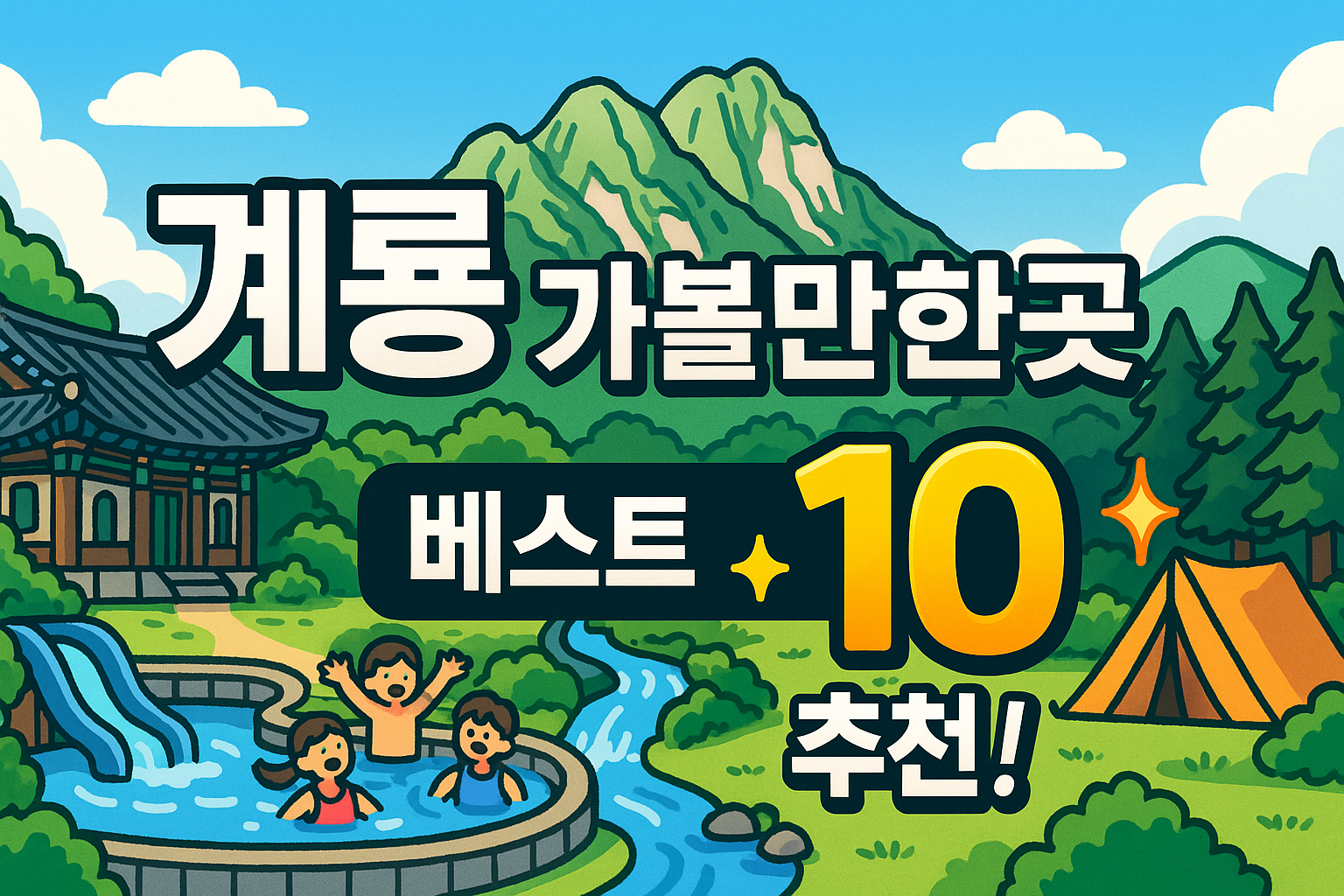 계룡 가볼만한곳 베스트10
