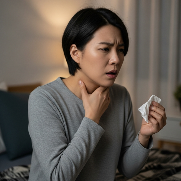 후비루 증후군, 목 뒤로 넘어가는 콧물 원인과 해결책