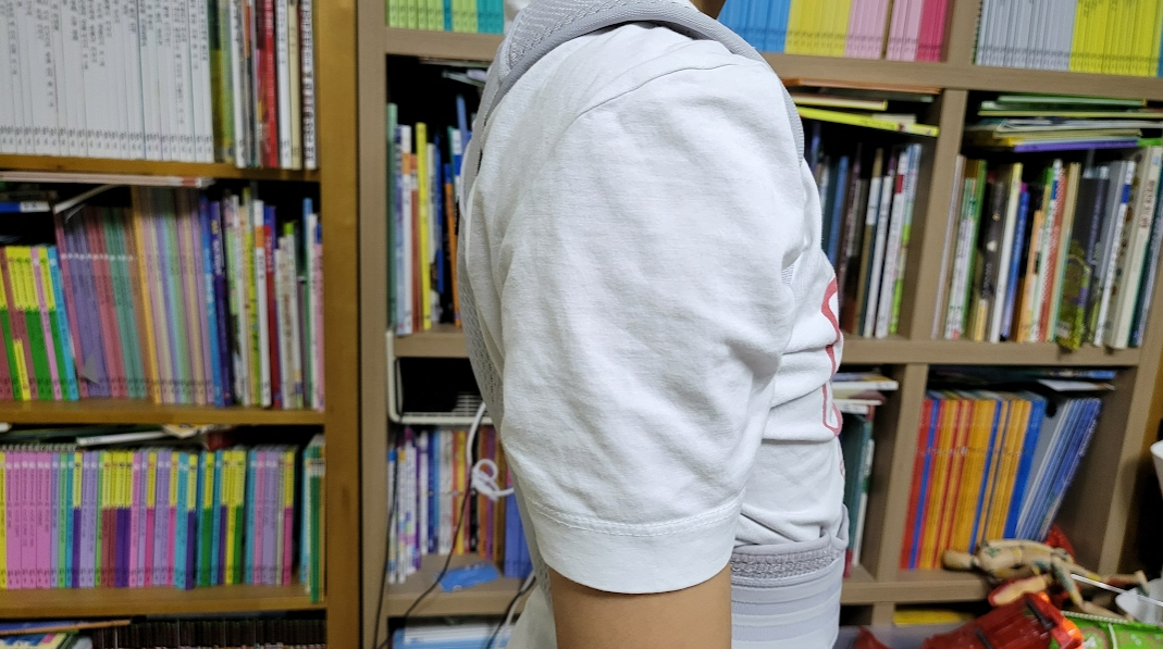 멜킨 리얼핏 밴드로 아이 자세 교정 시작 사진8