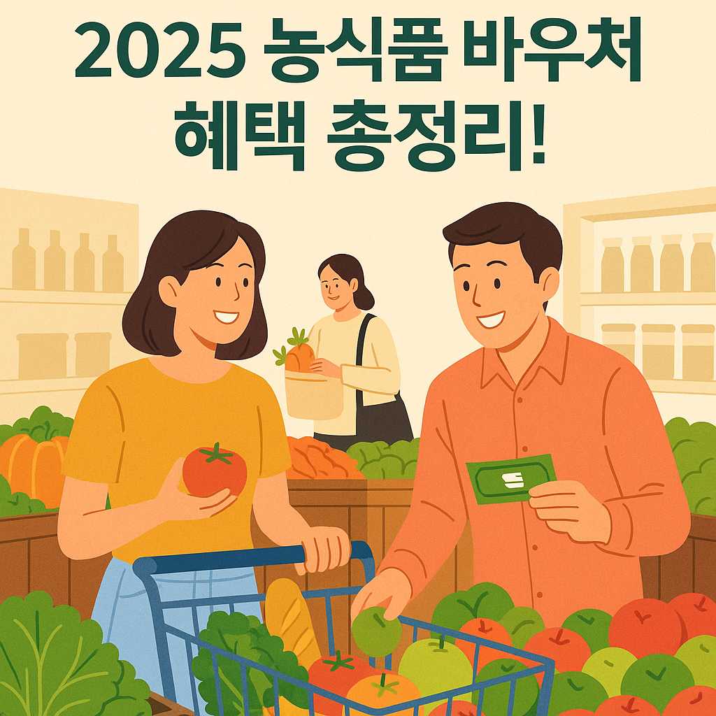 2025농식품바우처 혜택 총정리