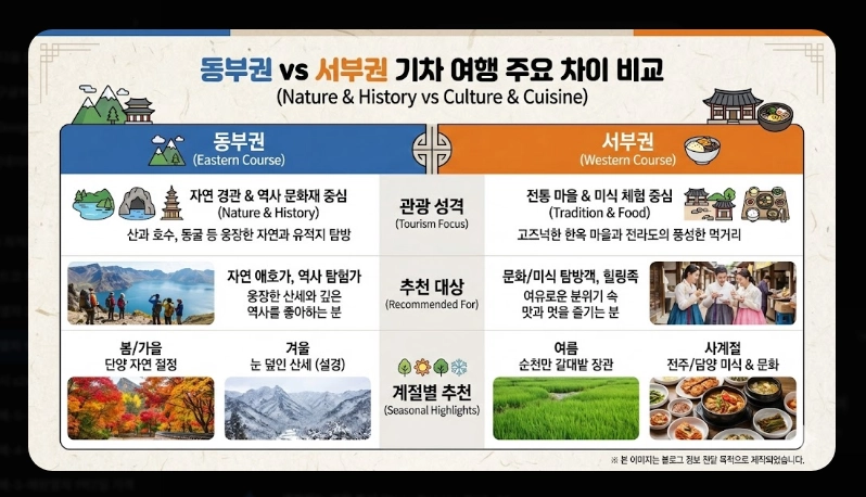 해랑열차 1박2일 가격 [코스별 차이] 예약 꿀팁 및 객실 서비스 포함 내역 정리