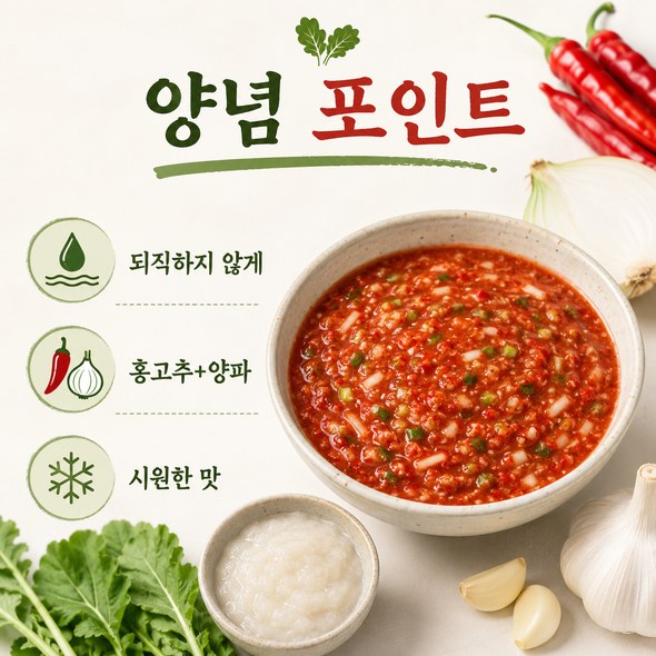 열무김치 맛있게 담그기