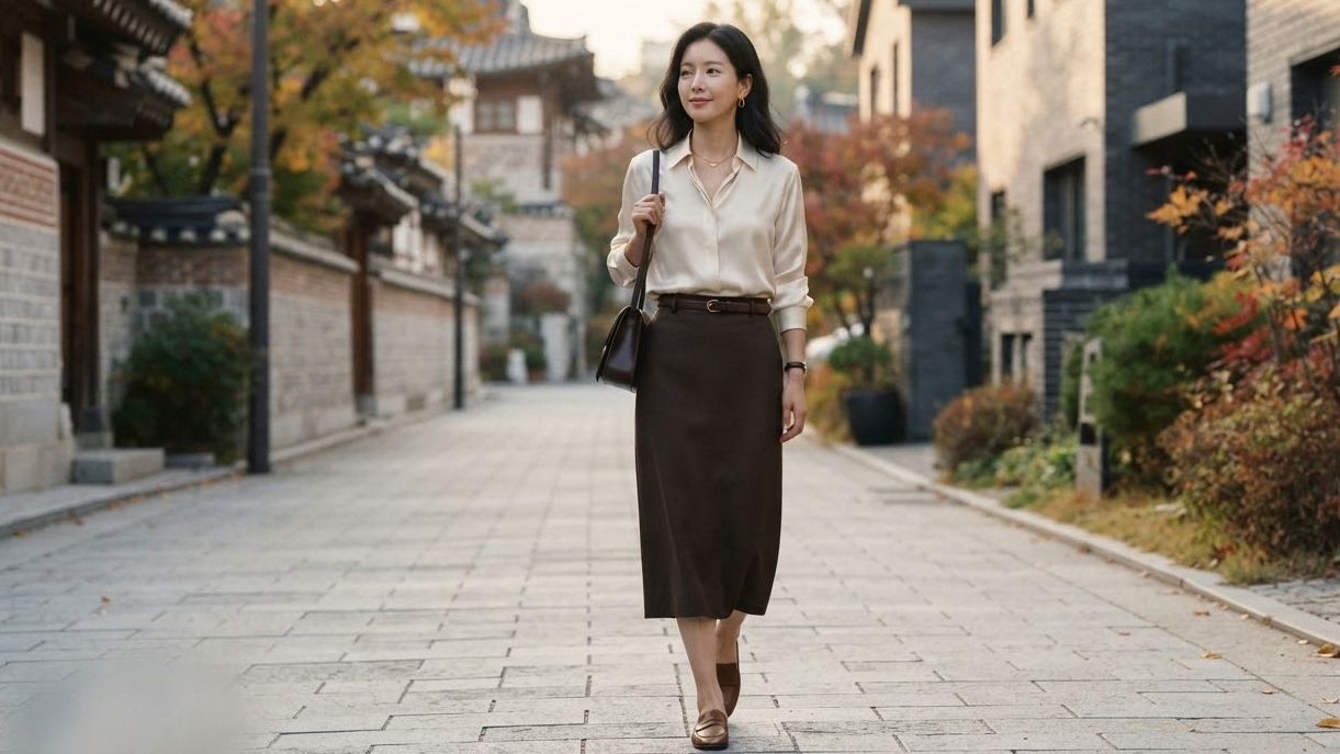 어른스러운 여성룩