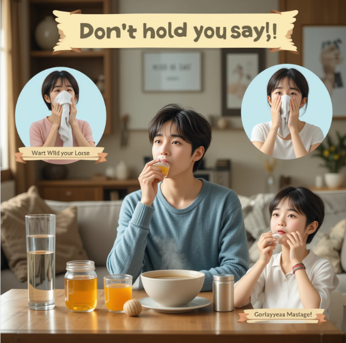 헛기침 대신 현명하게 대처하는 방법