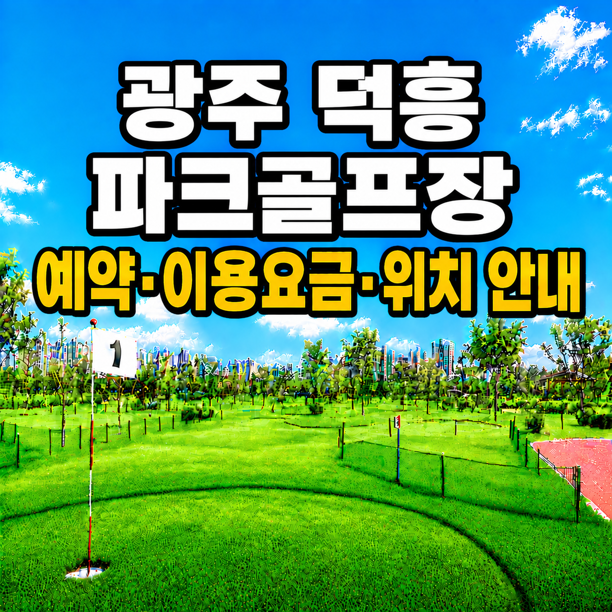 광주 덕흥파크골프장 예약하는 법&middot;이용요금&middot;위치 한눈에 정리
