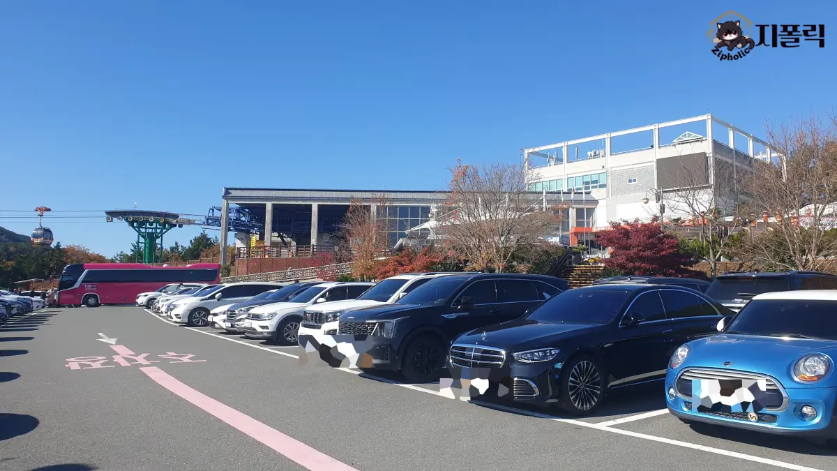 통영케이블카-주차장