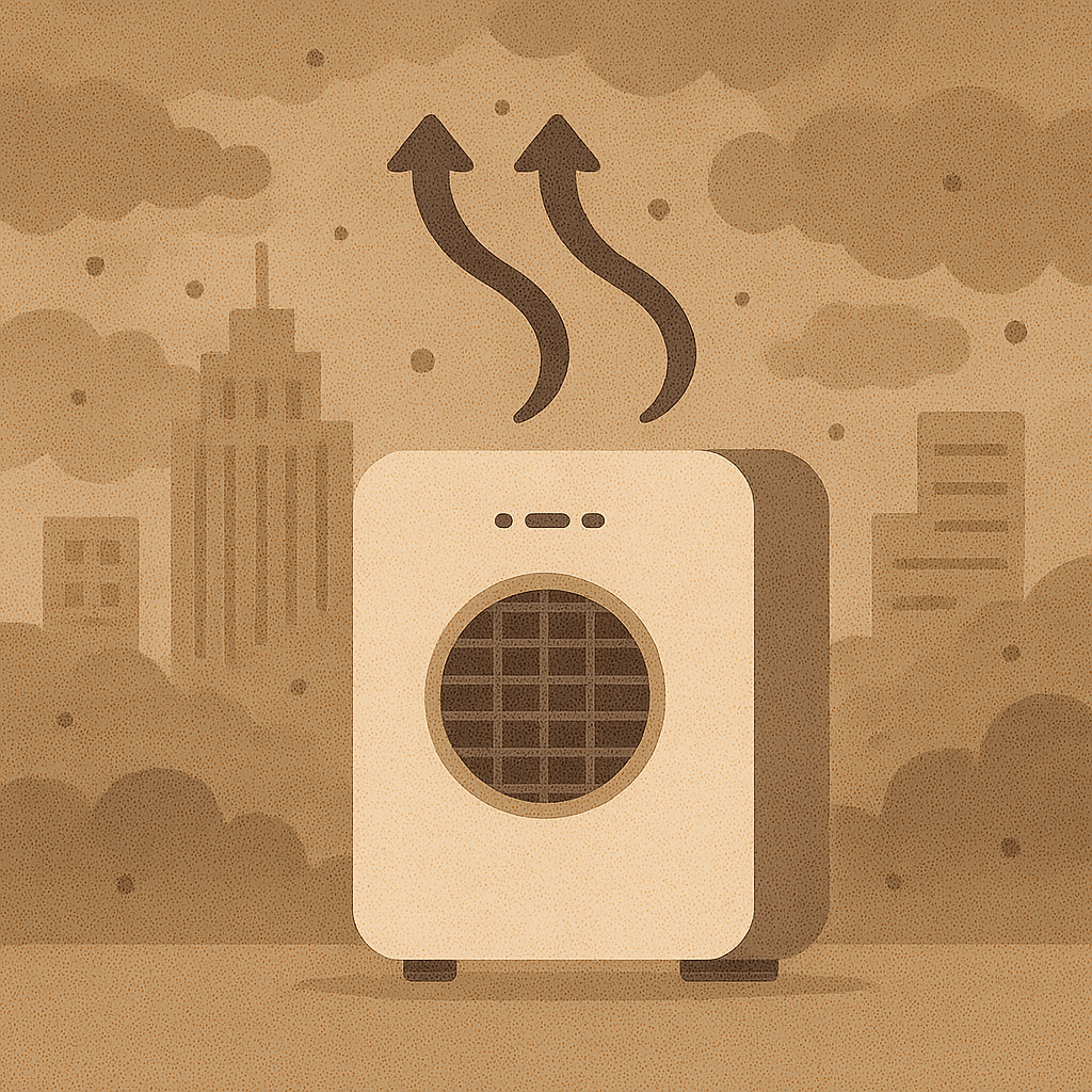 집 실내 황사 미세먼지 차단