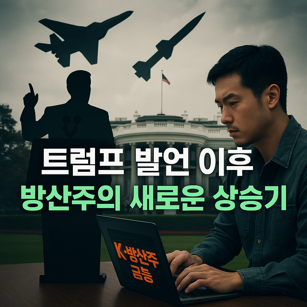 트럼프 발언 이후, 방산주의 새로운 상승기