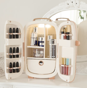 화장품냉장고 안쪽 사진