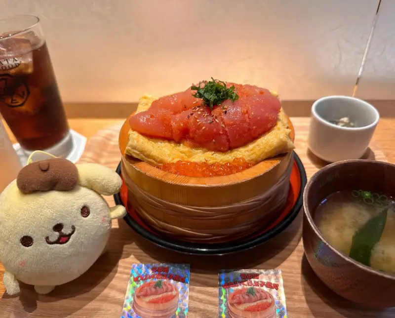 우오덴-명란덮밥