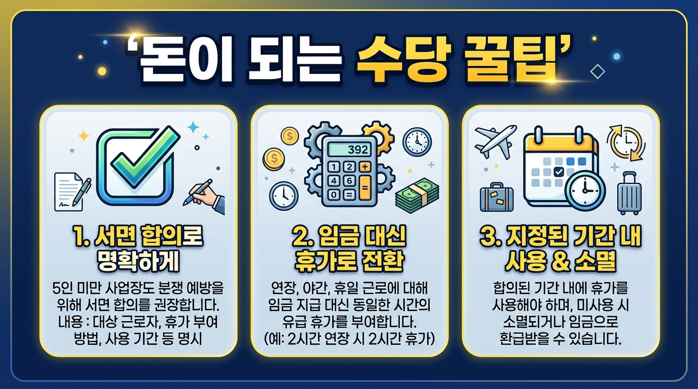 근로자의 날 대체휴무 보상휴가제 꿀팁