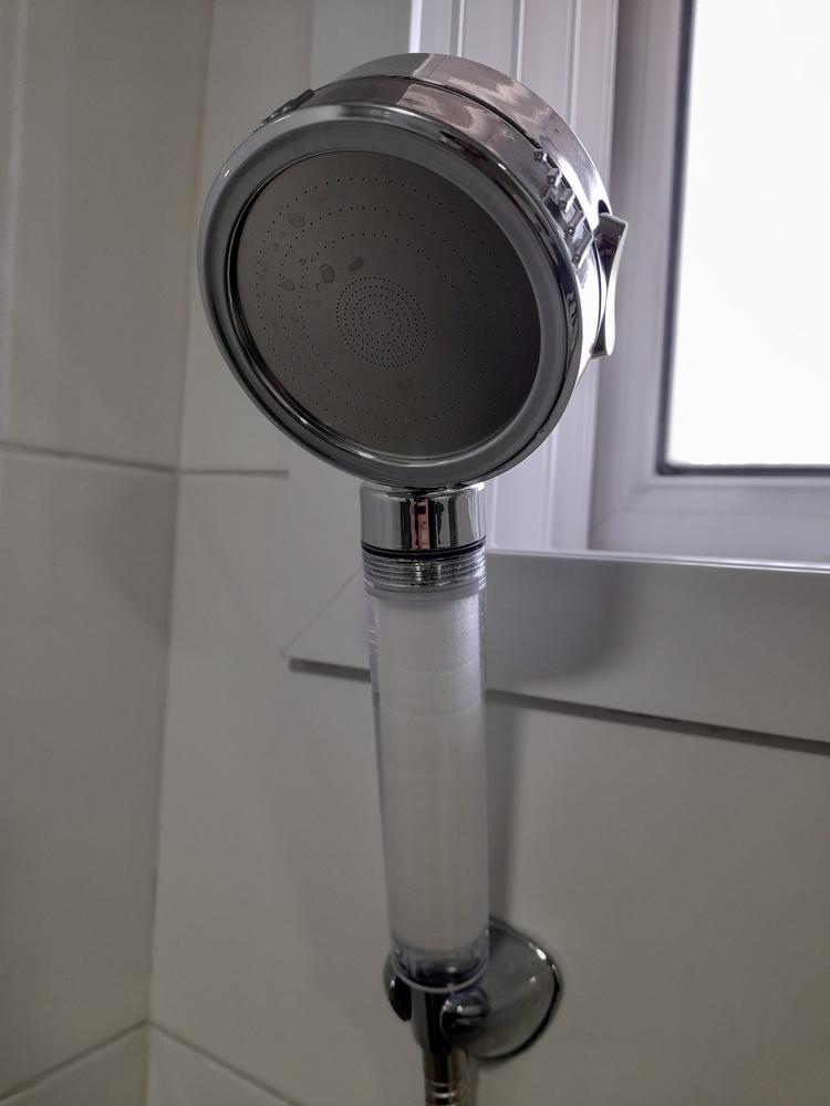 파워수압 필터 샤워기 헤드로 교체