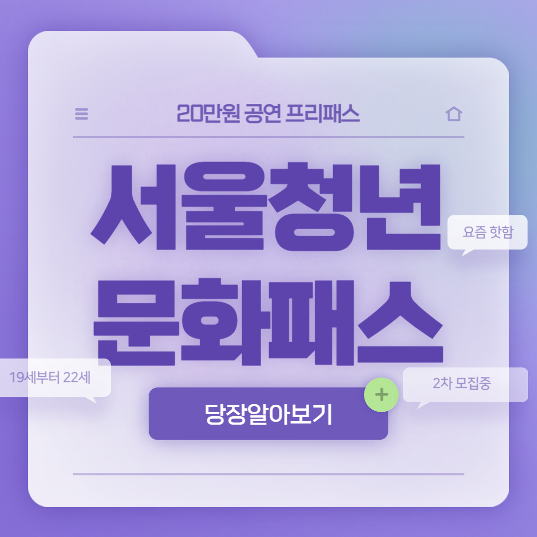 서울청년문화패스