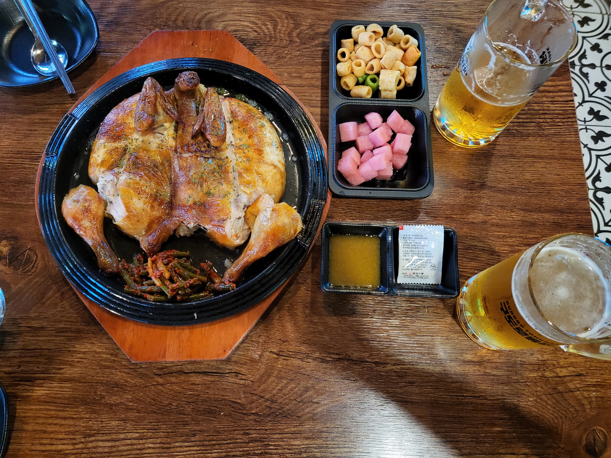 구도로통닭 - 항공샷