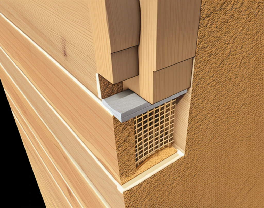 계절별 목재 수축에 대응하는 한옥의 ..