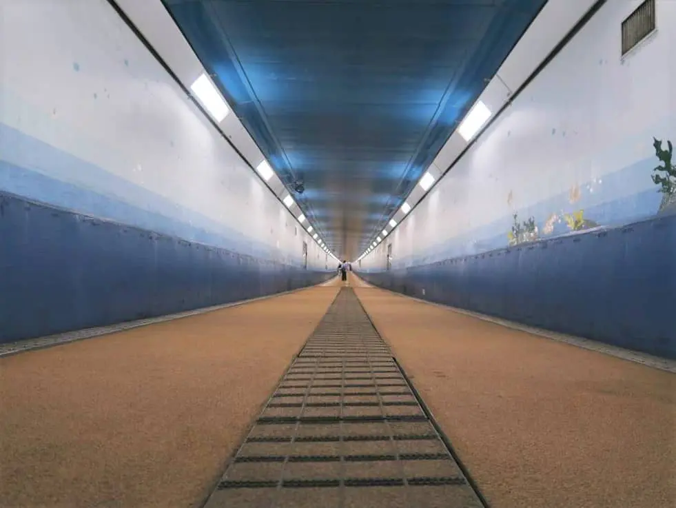 간몬해협 인도터널