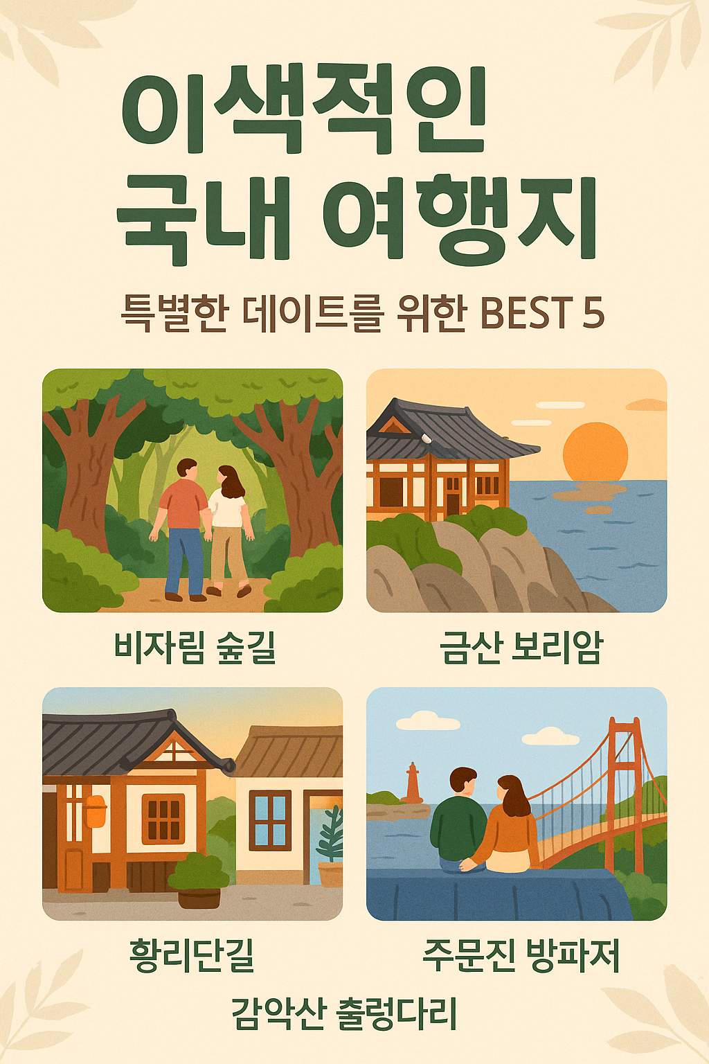 이색적인 국내 여행지