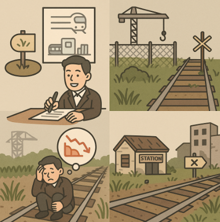 폐철도 주변 개발