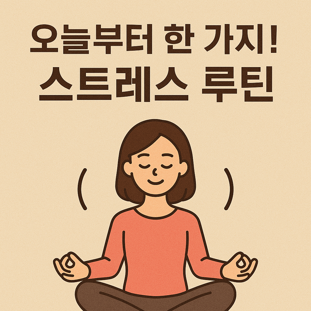스트레스 루틴 썸네일 사진