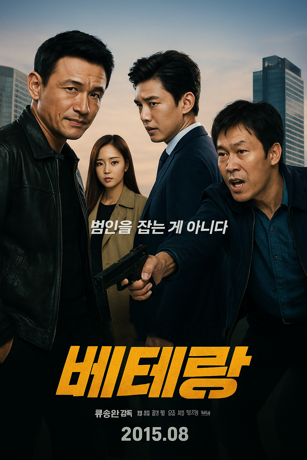 영화 베테랑 포스터