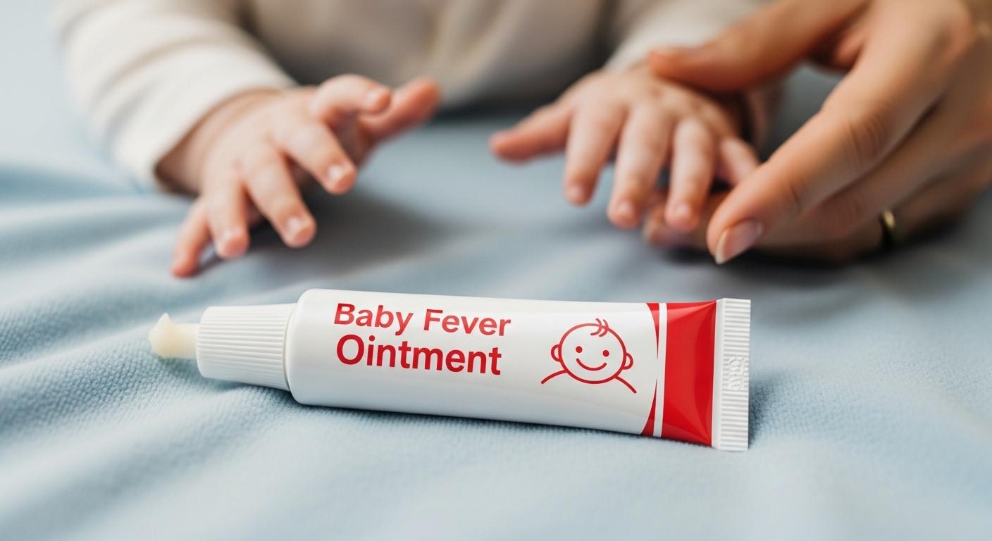 아기 열꽃 연고