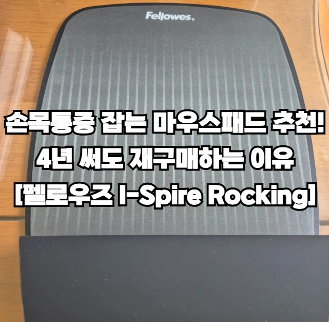Fellowes I-Spire Rocking 마우스패드