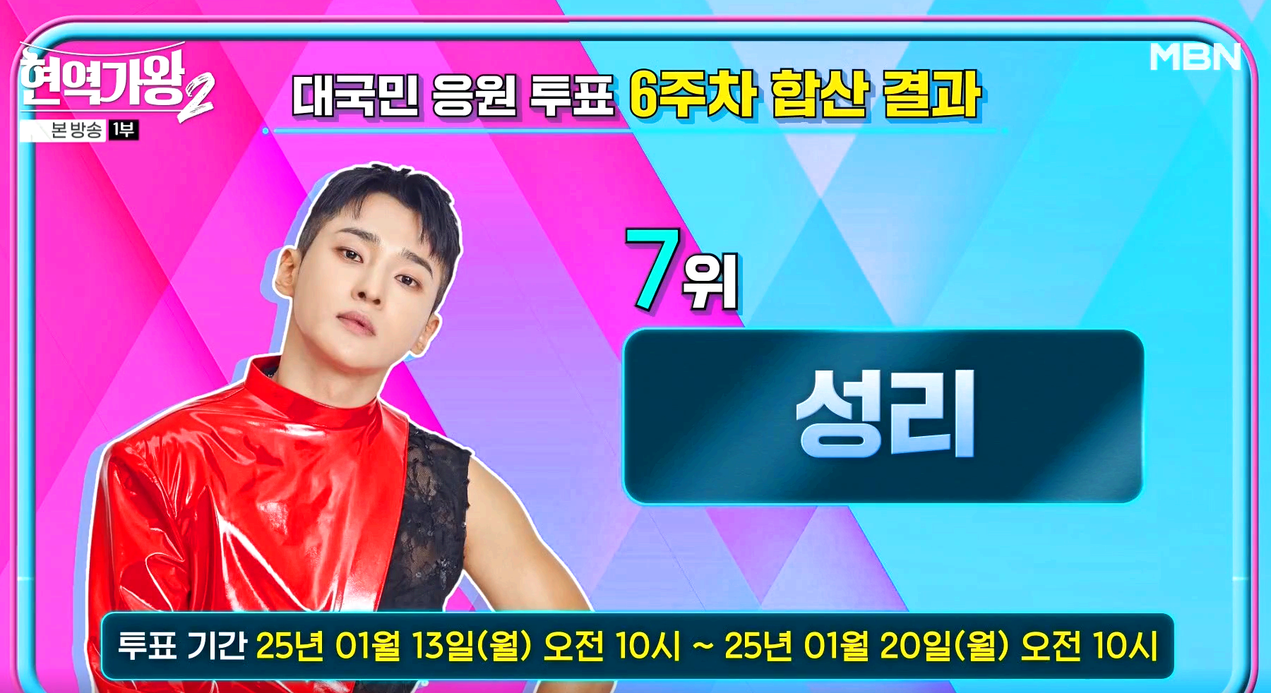 현역가왕2 대국민응원투표