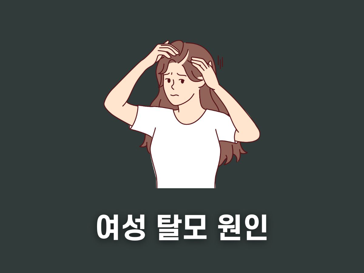 여성 탈모의 원인