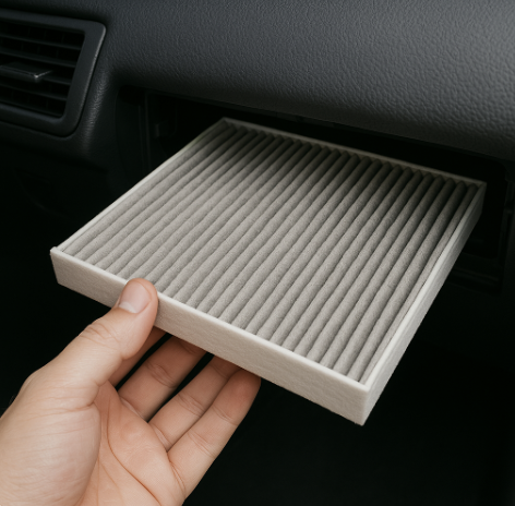 2025년 여름철, 자동차 에어컨 필터 교체 주기 및 관리법 관련 사진