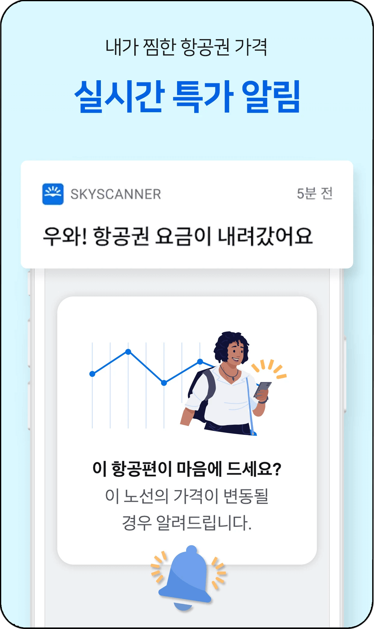 항공권 가격비교사이트 추천 - 스카이스캐너, 실시간 특가 알림