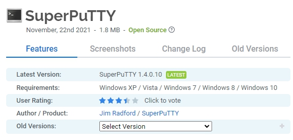 SuperPuTTY
