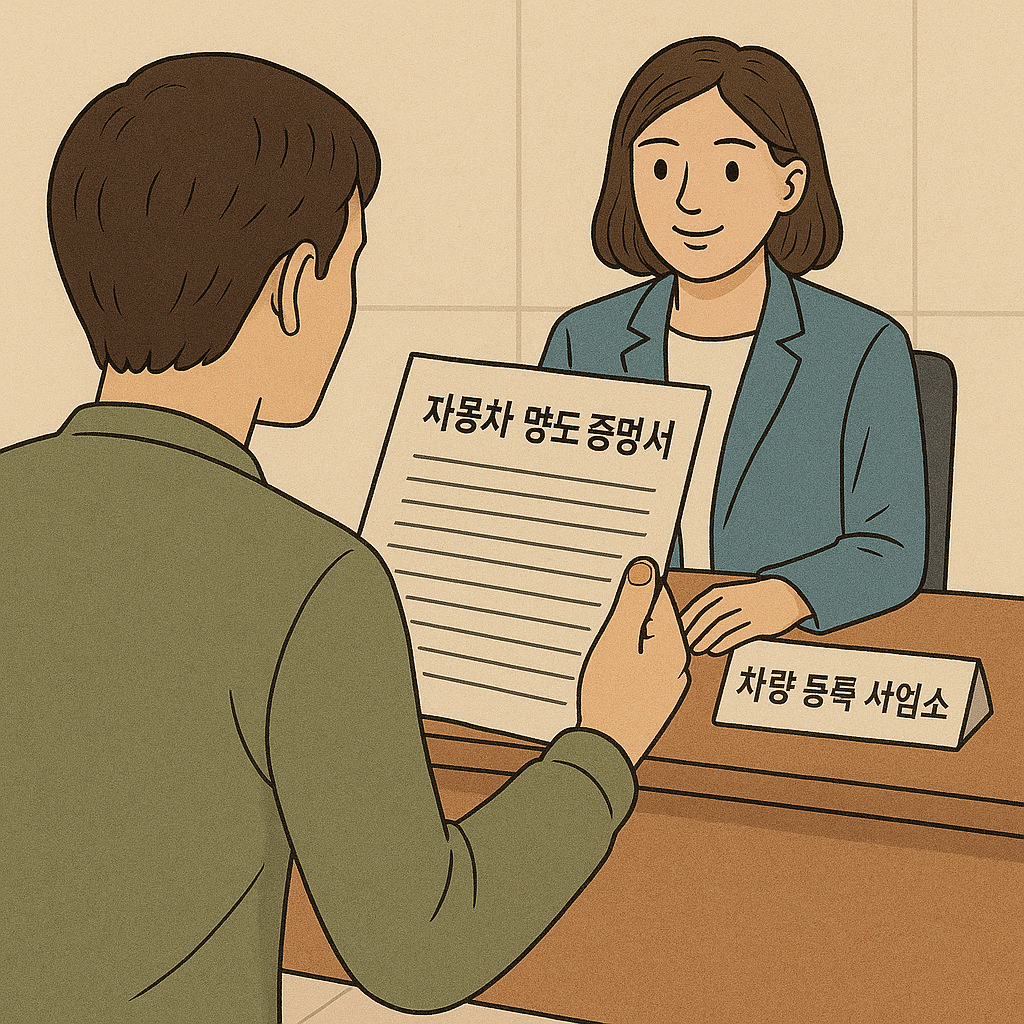 자동차 양도 관련 사진