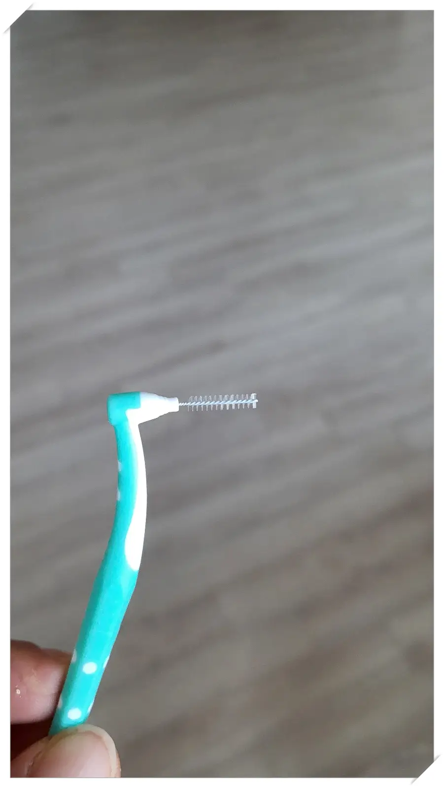 민트색 -손잡이형-치간칫솔