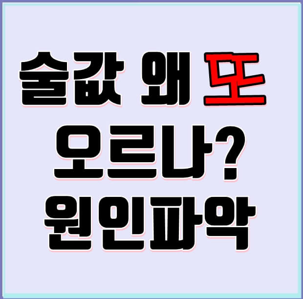 술값 인상, 썸네일