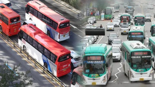 경기도 31개 시 군 노선버스 90%에 해당하는 9천여대 파업