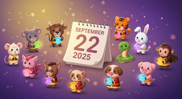 2025년 9월22일 오늘의 운세