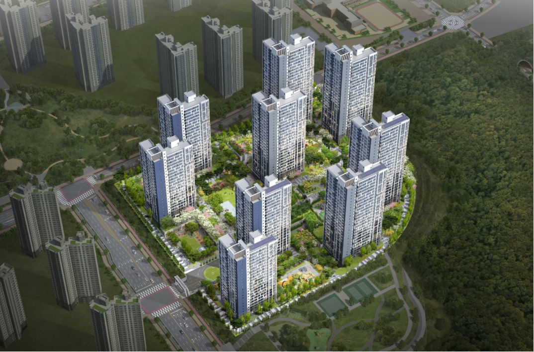 영종하늘도시 서한이다음 조감도