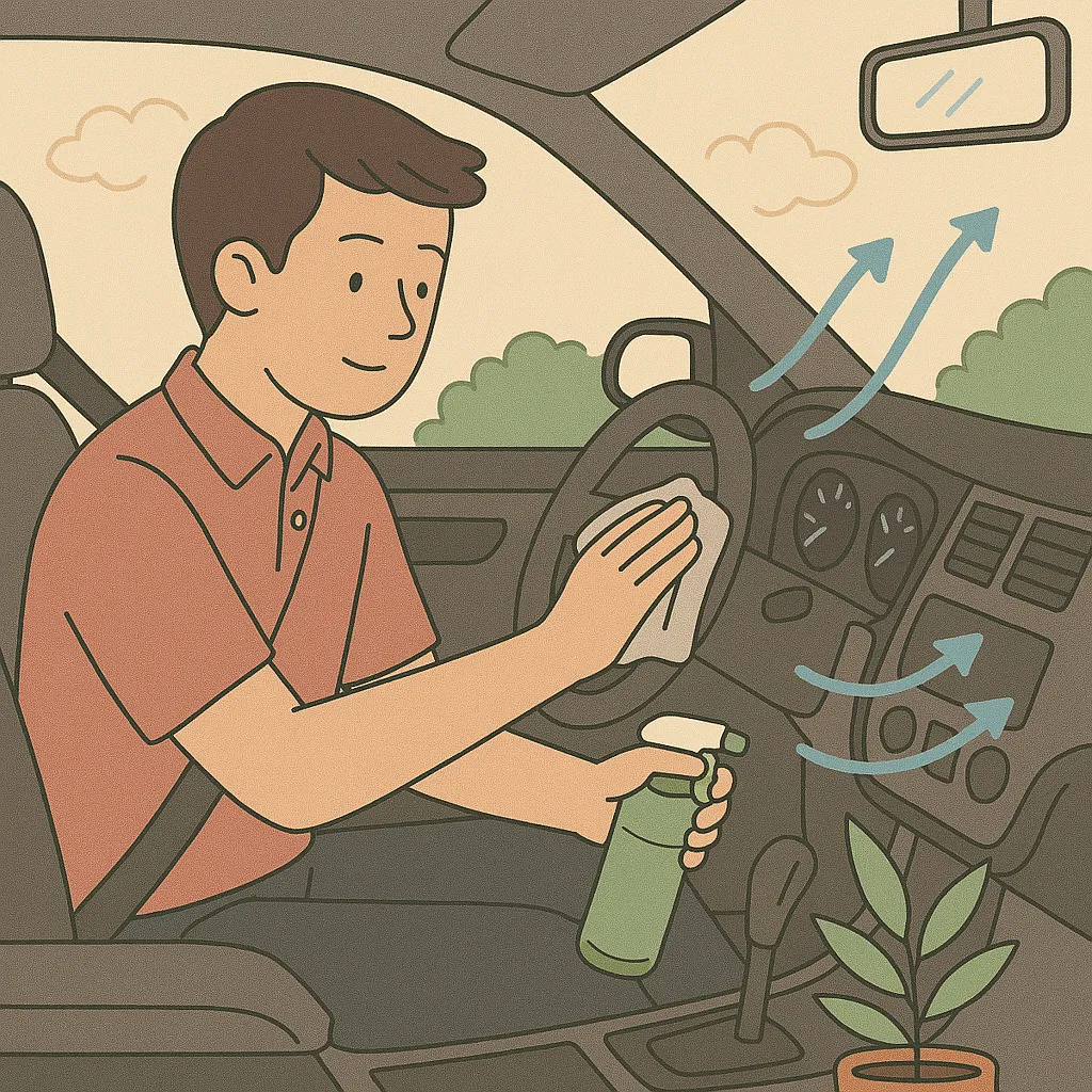 차량 공기질 개선을 위한 확실한 관리법