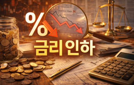금리 인하를 보여주는 사진