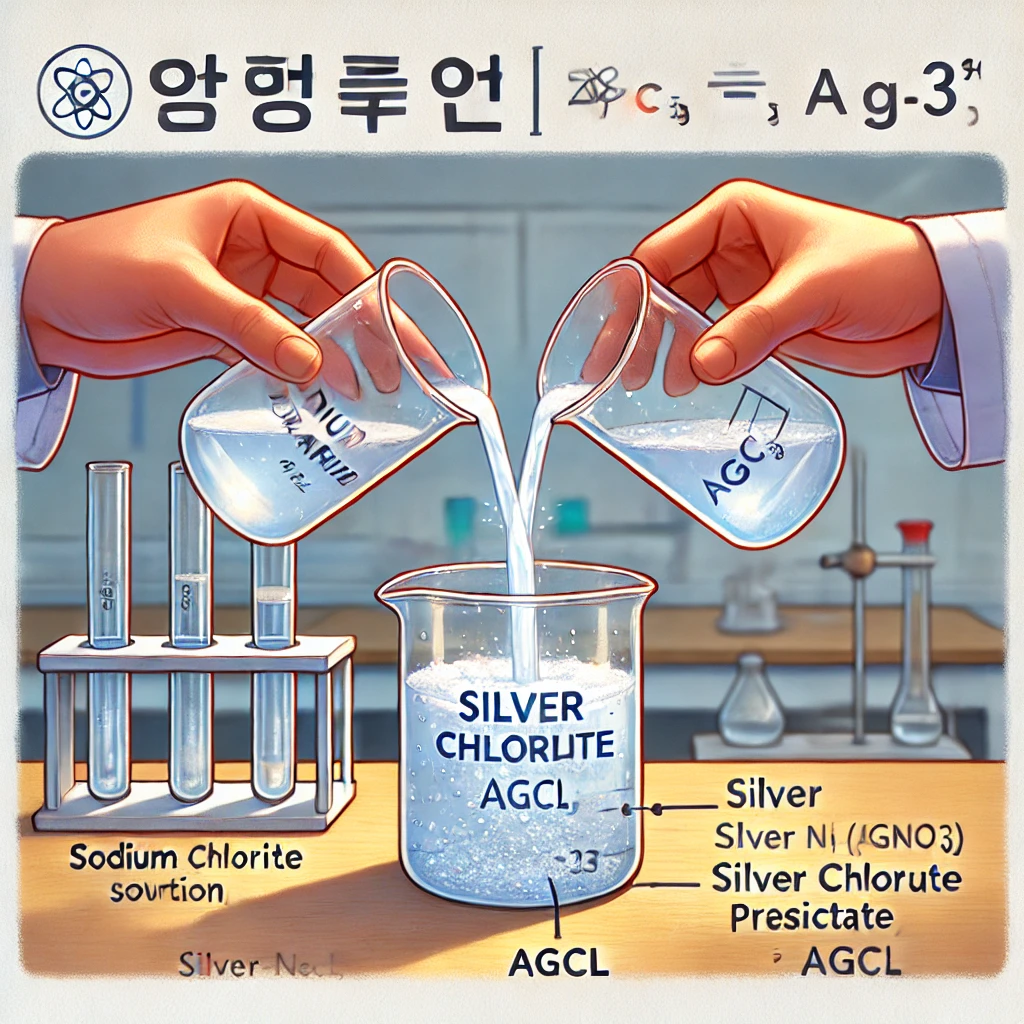 앙금생성 실험