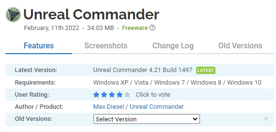 Unreal-Commander
