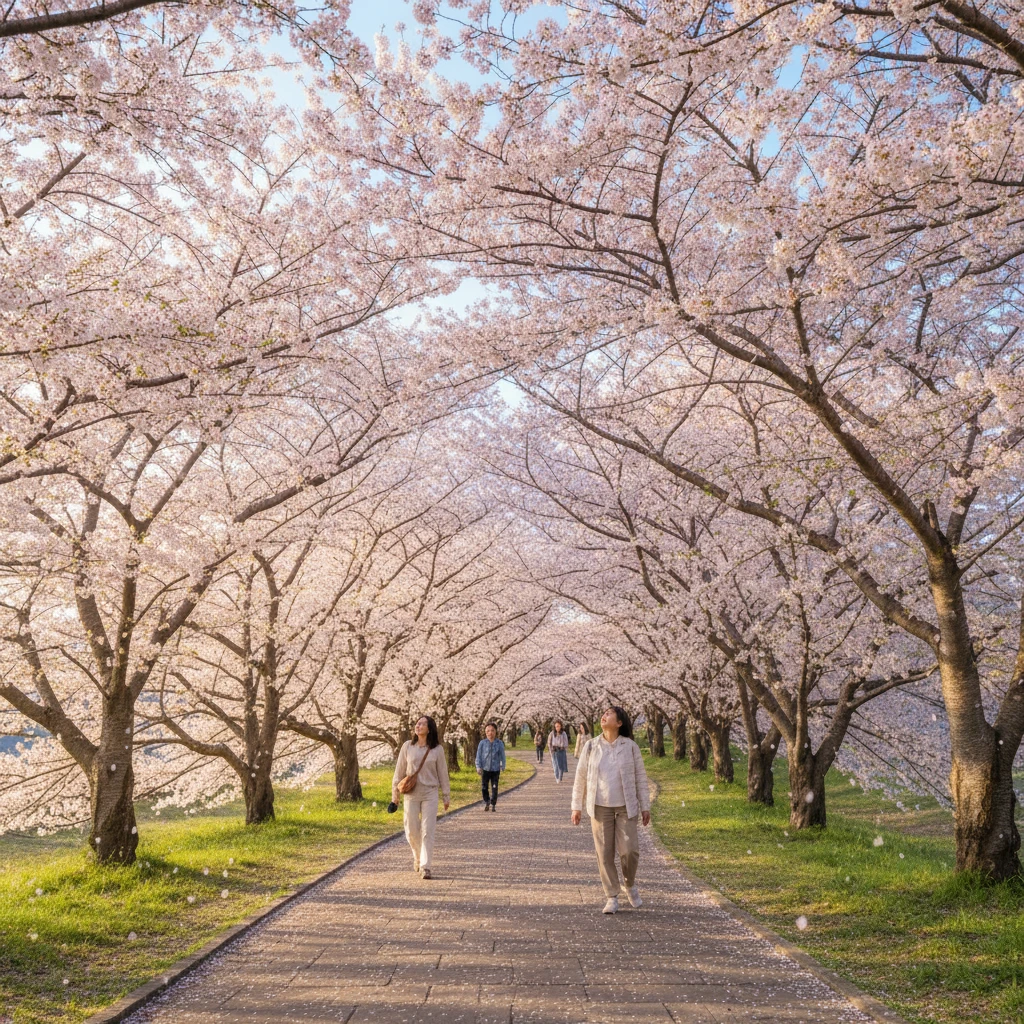 2026 광주 벚꽃 개화일 확인 및 ..