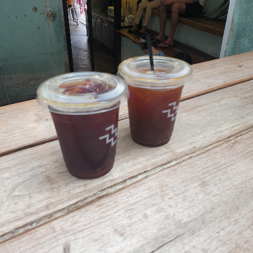 치앙마이 카페 투어 ④ : 치앙마이 동쪽 카페들 (BREWGINNING COFFEE)_아이스 아메리카노_필터 아이스 커피